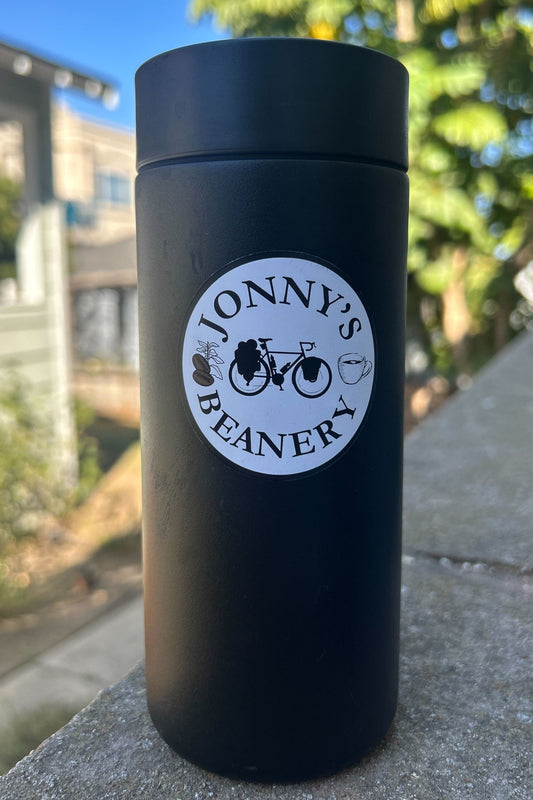 Jonny's Beanery Sticker